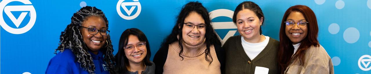 Women at an event hosted by CWGE